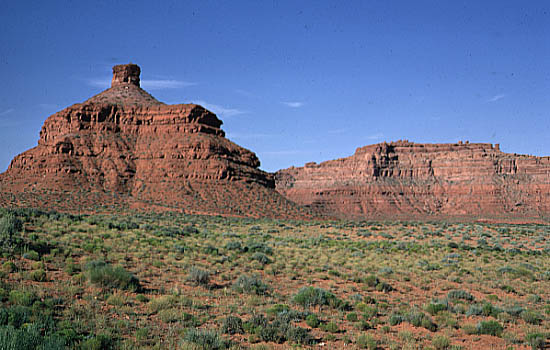 Desert near where Meloy builds her screenhouse