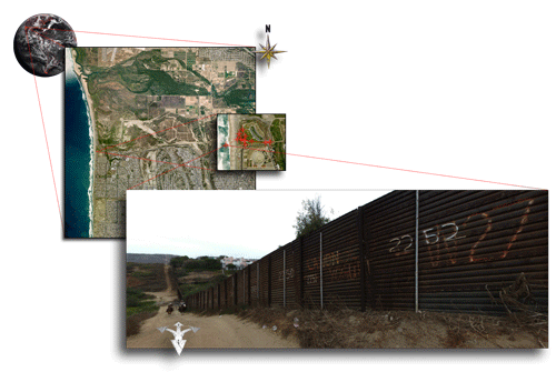 Composite from Imaging the US/Mexico Border