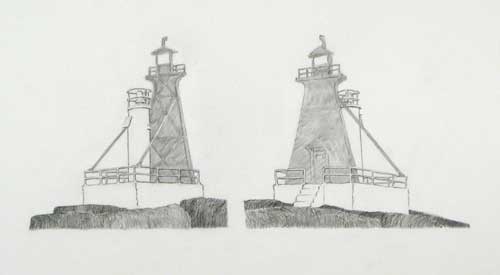Fiddle Reef Remembered Preliminary Drawing