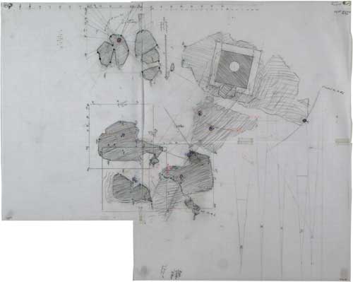 Fiddle Reef Map, near high tide