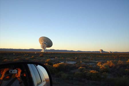 Very Large Array, near Datil, New Mexico, 2003, photograph by Amanda Douberley